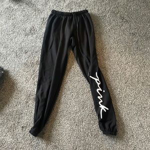 Pink women’s  cuffed sweatpants
